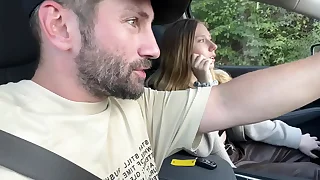 We picked up a cute twink guy on the road and fucked him to my day